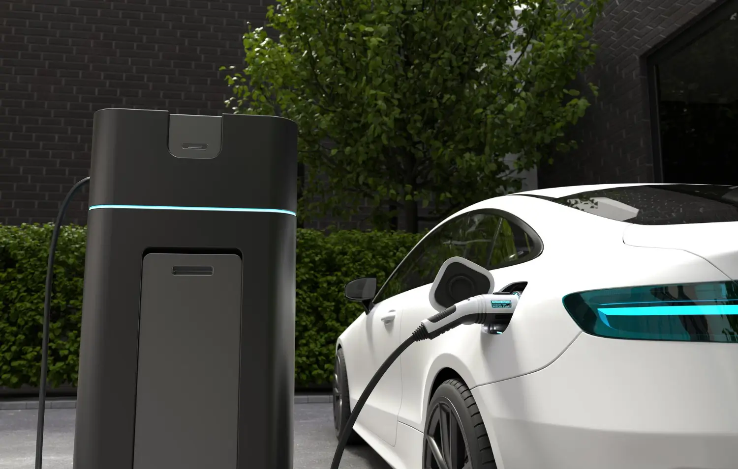 voiture tesla supercharger
